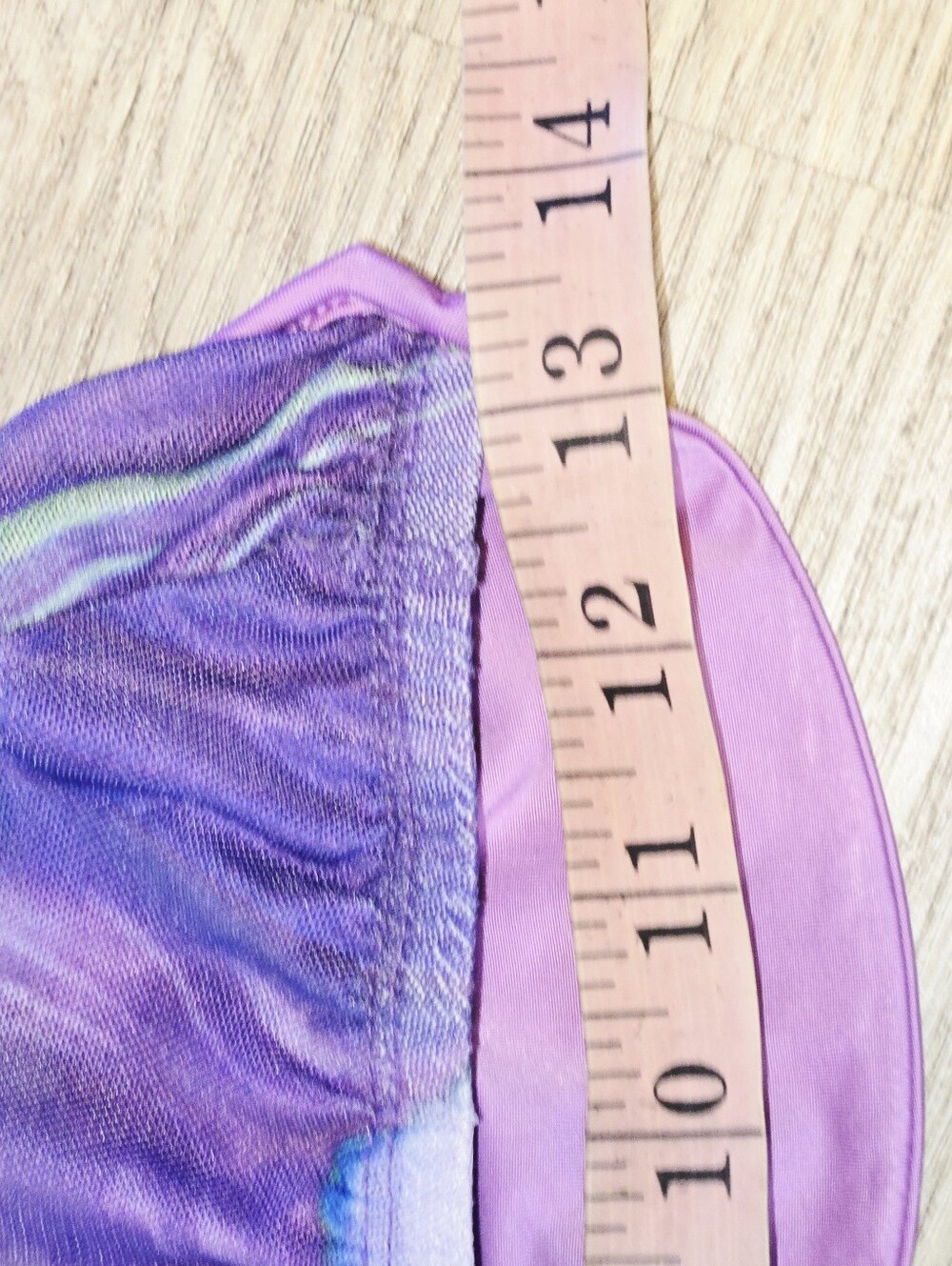 Purple Floral Strapless Jumpsuit with Sash - Picture 11 of 12